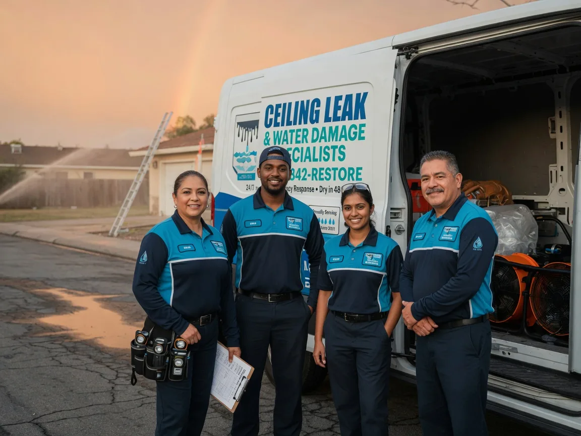 Ceiling Leak Cleanup company in Woodlake, TX